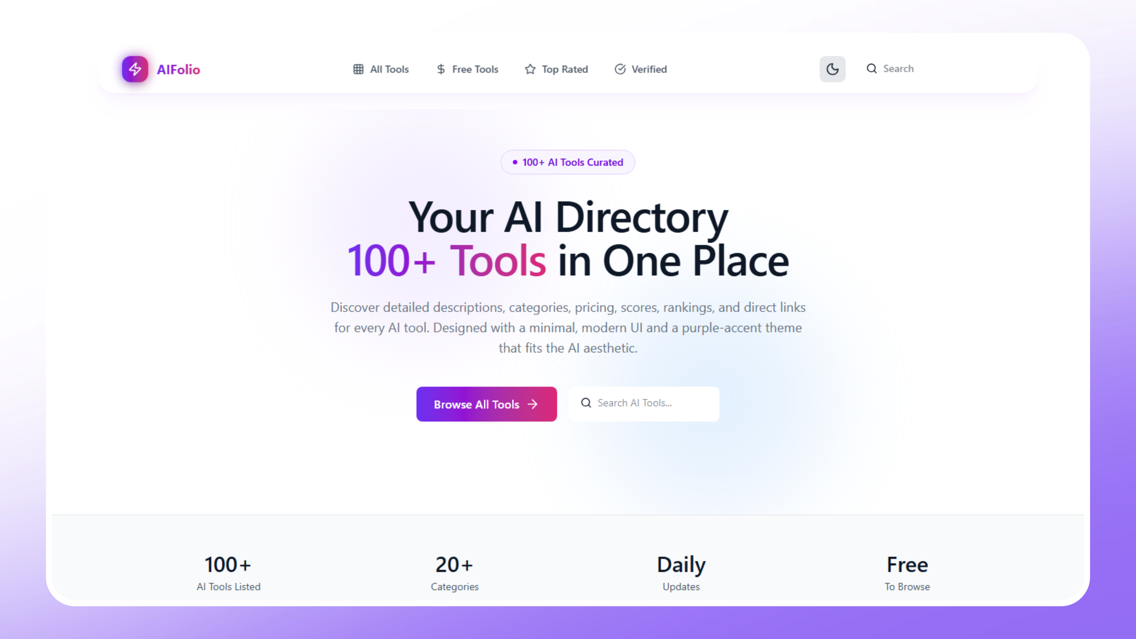 AI Folio - Project Case Study