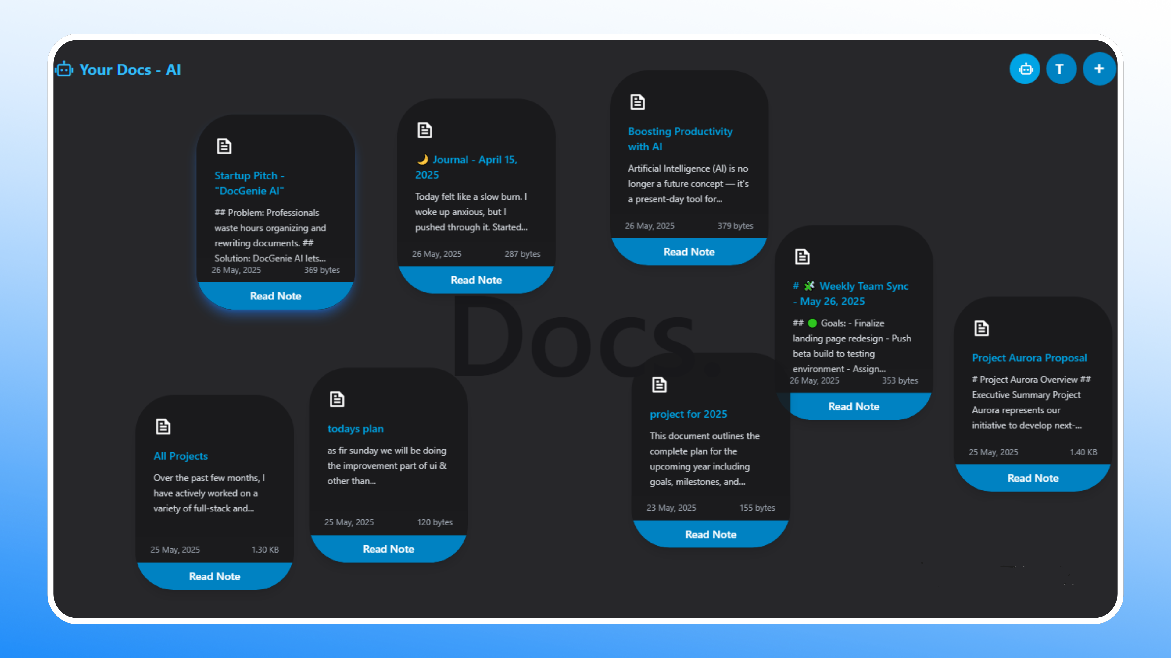 Your Docs AI - Project Case Study